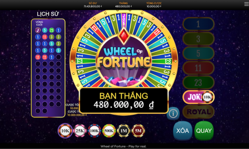 Wheel of Fortune – Bánh xe tiền thưởng | Review + Chơi miễn phí